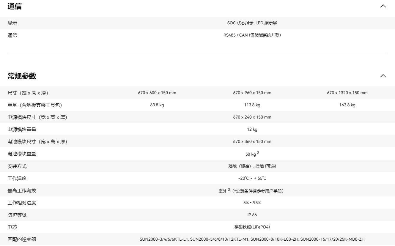 華為智能分布式儲能 LUNA2000-5-S0  華為智能分布式儲能 LUNA2000-5-S0